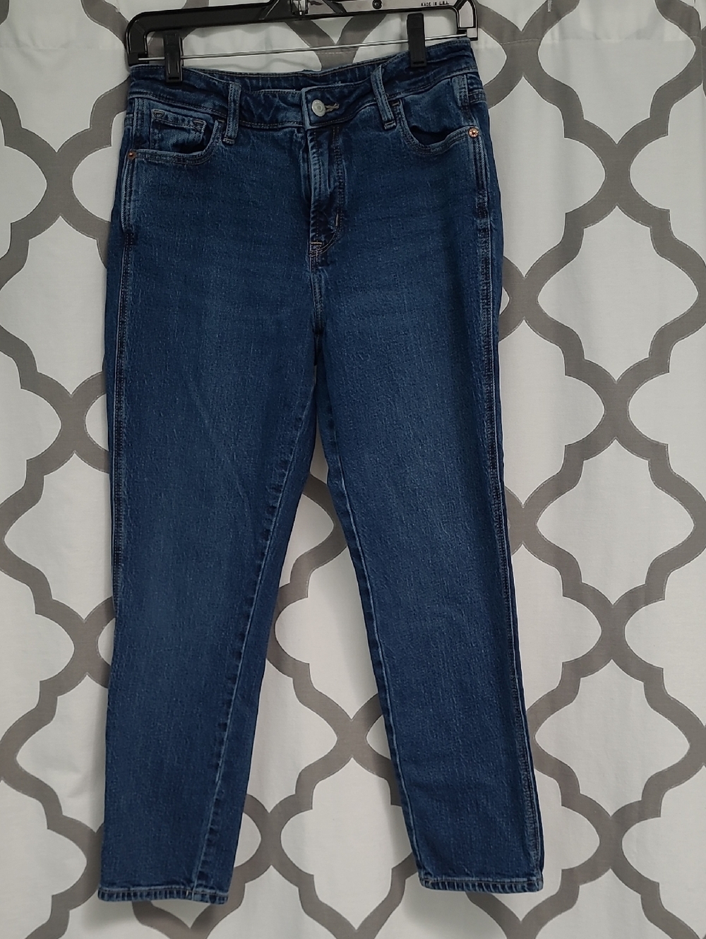 Classic Women's Dark Blue Jeans